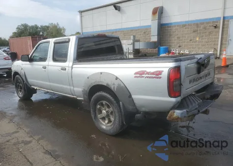 2002 Nissan Frontier Crew Cab Xe from USA, damaged, VIN 1N6ED29Y22C375692